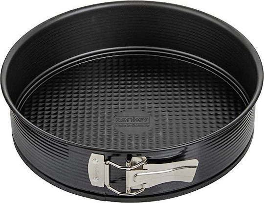 Zenker Formă Detasabilă Antiaderentă Negru Metalic Ø26cm