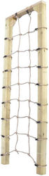 Showood Δίχτυ mit Kletterfläche aus Holz 75x200cm.