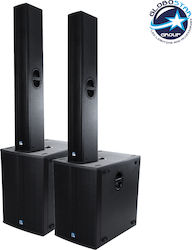 GloboStar 98027-98028-SET 1200W με Woofer 18"