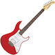 Yamaha Pacifica 112J RM II Electric Guitar Stratocaster with HSS Pickup Configuration Red Metallic