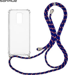 Sonique Armor Back Cover Σιλικόνης με Λουράκι T...