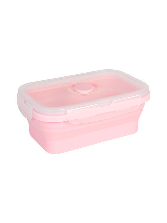 Keskor Cutie pentru Mâncare Plastic Roz 550ml 1buc