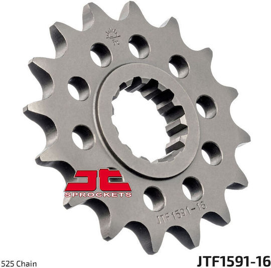 JT Sprockets Front Sprocket 16 Teeth for Yamaha FZ8 Fazer / MT-07 / MT-09 / TDM 900