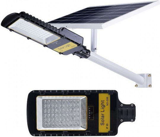 Spot Light Ηλιακό Φωτιστικό Δρόμου 60W 4000lm Ψυχρό Λευκό 6000K με Φωτοκύτταρο και Τηλεχειριστήριο IP65