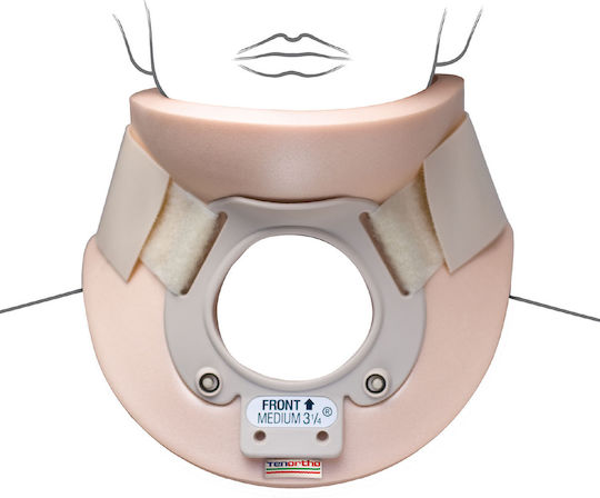Tenortho Philadelphia TO0301 Ρυθμιζόμενος Νάρθηκας Αυχένα 13cm σε Μπεζ Χρώμα