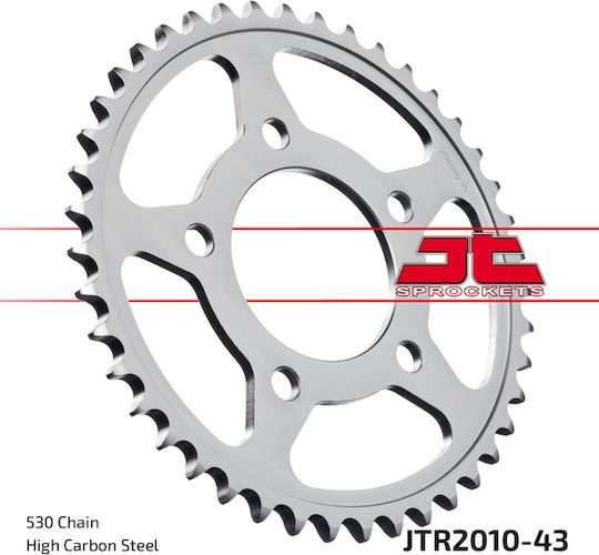 JT Sprockets Hinteres Ritzel 43 Zähne für Triumph Tiger / Trophäe