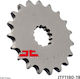 JT Sprockets Γρανάζι Μπροστά 19 Δοντιών για Triumph Speed Triple / Sprint