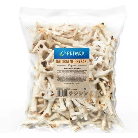 Petmex Chicken Paw Κόκκαλο για Σκύλους από Κοτόπουλο 1000gr