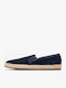 Pantelleria Suede Men's Espadrilles in Blue Color