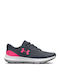 Surge 3 Kids Sports Shoes Running with Laces Gray