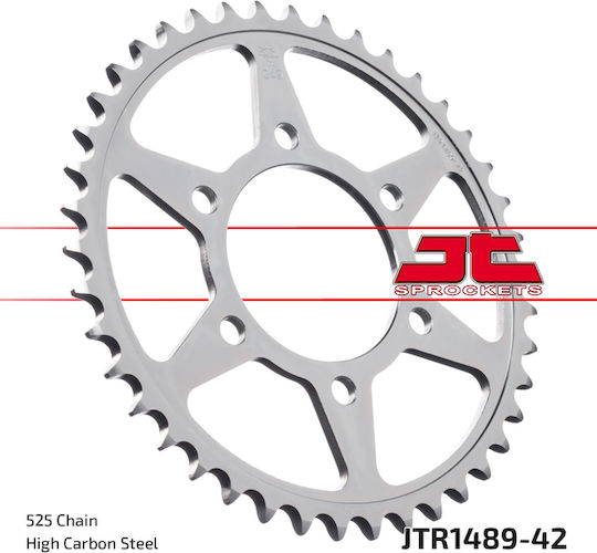 JT Sprockets Γρανάζι Πίσω 42 Δοντιών για Kawasaki Ninja ZX - 7 R / Z 1000