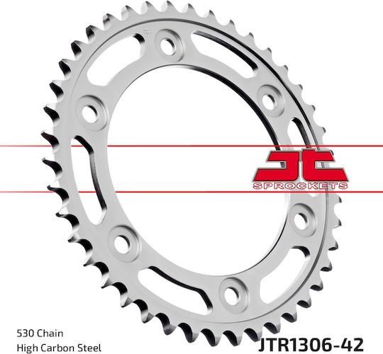 JT Sprockets Pinion spate 42 Dinți pentru Honda CBR 1000 / Lama de foc