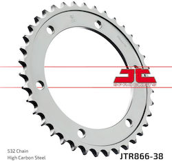 JT Sprockets Rear Sprocket 38 Teeth for Yamaha XJR / YZF 1000