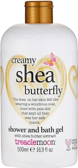 Treaclemoon Creamy Shea Butterfly Αφρόλουτρο σε Gel με Βούτυρο Καριτέ & Άρωμα Τροπικά Φρούτα 500ml