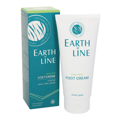 Earth Line Ενυδατική Κρέμα για Κάλους, Σκληρύνσεις Aloe Vera 100ml