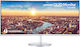 Samsung C34J791WTP Ultrawide VA Curbat Monitor 34" QHD 3440x1440 cu Timp de Răspuns 4ms GTG