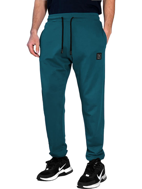 3Guys Sweatpants with Elastic Green