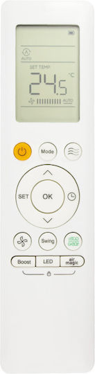 Midea RG10M(2HS)/BGEF Air Conditioner Remote Control