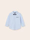 Mayoral Kids Shirt Light Blue