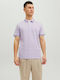 Jack & Jones Men's Short Sleeve Blouse Polo Orchid Petal Play