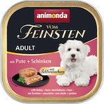 Animonda Vom Feinsten Wet Food Dogs in Trays with Turkey Grain-Free 150gr