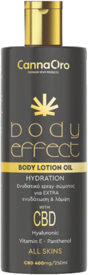 CannaOro Body Effect Λοσιόν Κάνναβης 400mg 250ml