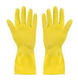 Oven Gloves Plastic Medium Yellow 2pcs