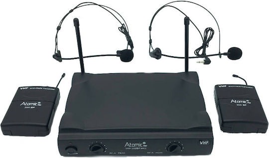Atomic4DJ VHF252 Ασύρματο Δυναμικό Μικρόφωνο Κεφαλής για Φωνητικά