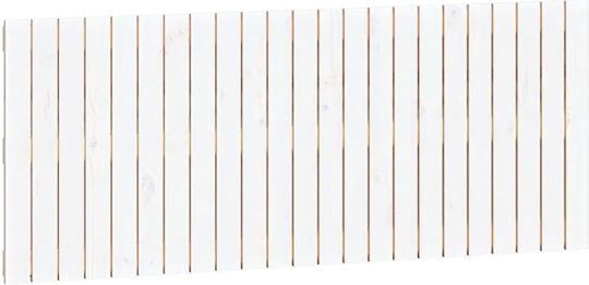 vidaXL Wooden Bed Headboard White 147x60cm