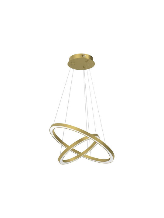 Milagro Galaxia Pendant Light LED Gold