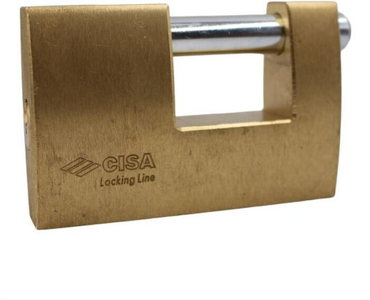 Cisa Ορειχάλκινο Λουκέτο Τάκου με Κλειδί 70mm