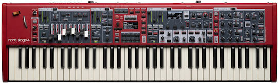 Nord Ηλεκτρικό Stage Πιάνο Stage 4 Compact με 73 Ημιβαρυκεντρισμένα Πλήκτρα Ενσωματωμένα Ηχεία και Σύνδεση με Ακουστικά Black