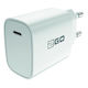 2GO Încărcător Fără Cablu cu Port USB-C Livrarea energiei Albς (797275)