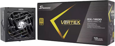 Seasonic Vertex GX 1200W Μαύρο Τροφοδοτικό Υπολογιστή Full Modular 80 Plus Gold