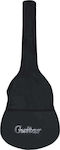 vidaXL Case Classical Guitar 1/2 Black