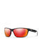 Smith Journey Sonnenbrillen mit Rot Rahmen und Rot Spiegel Linse