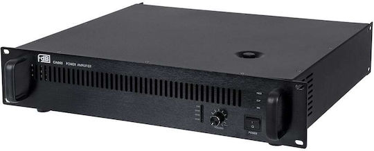 GloboStar CA660 Integrated Commercial Amplifier 660W/4Ω Black