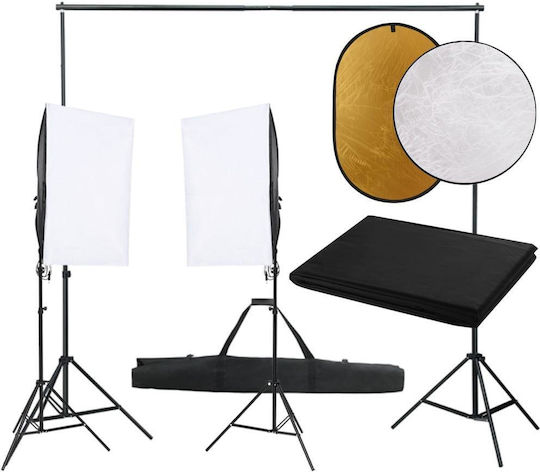 vidaXL Kit Φωτισμού για Studio