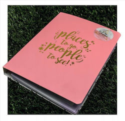 Blue Sky Notebook Pink