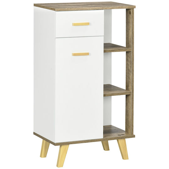 Kleankin 834-398 Ντουλάπι Μπάνιου 50x30x89cm Λευκό
