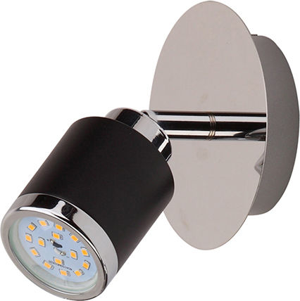 Omnia Akoma Single Spot with Socket GU10 in Silver Color Omnia Akoma Single Spot with Socket GU10 in Silver Color
