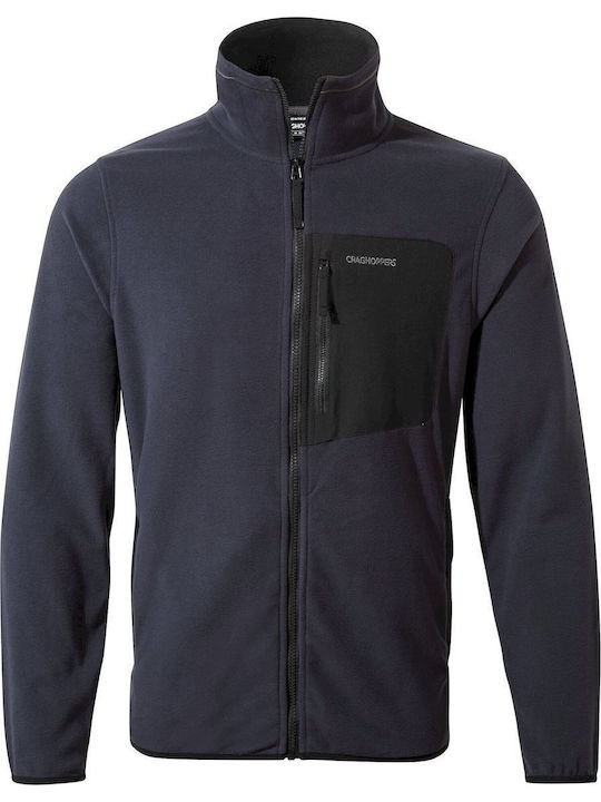 Craghoppers Corey Plus Hunting Cardigan Fleece Blue