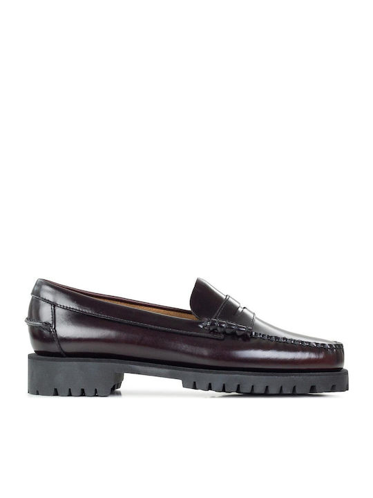 Dan Lug Women's Moccasins in Burgundy Color