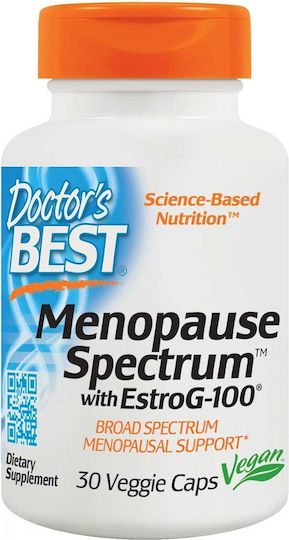 Doctor's Best Menopause Spectrum Специална Хранителна Добавка За Менопауза 30 Растителни Капсули