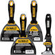 DEWALT Σπάτουλα Μεταλλική με Πλαστική Λαβή Σετ 4τμχ 3-140