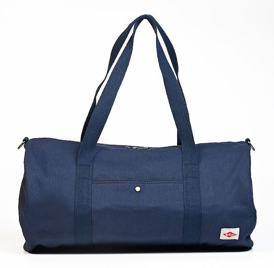 Lee Cooper Σακ Βουαγιάζ Μπλε Υφασμάτινο Μ49xΠ26xΥ26εκ.
