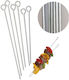 Barbecue Spit 35cm 6pcs