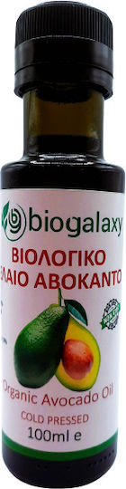 Biogalaxy Produs organic Ulei de avocado Presat la rece 100ml