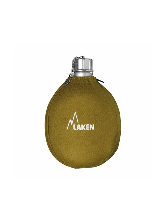 Laken 111 Aluminum Water Bottle 1000ml Green