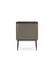 Brabantia Recycling Waste Bin Metallic Push Platinum 33L
